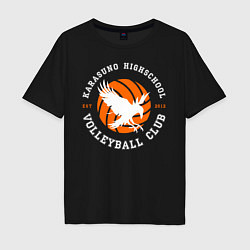 Мужская футболка оверсайз ВОЛЕЙБОЛ!! HAIKYUU!!