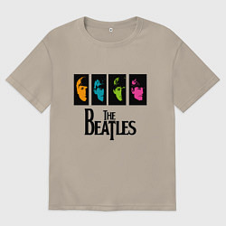 Мужская футболка оверсайз Всемирный день The Beatles