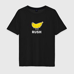 Футболка оверсайз мужская RUSH BANANA, цвет: черный