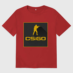 Мужская футболка оверсайз CS GO Z