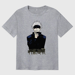 Мужская футболка оверсайз Jujutsu Kaisen - Satoru Gojou