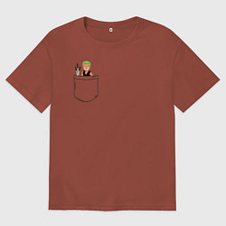 Мужская футболка оверсайз One piece