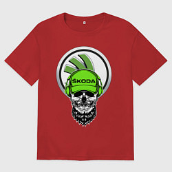 Мужская футболка оверсайз Шкодавод спина Z