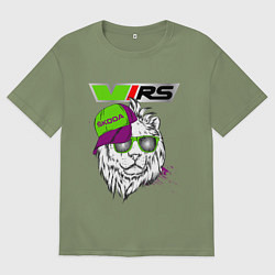 Мужская футболка оверсайз Skoda RS Шкода РС Z