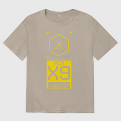 Мужская футболка оверсайз ACR X9 Cyberpunk 2077