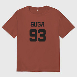 Мужская футболка оверсайз BTS - Suga 93