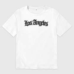 Мужская футболка оверсайз Los Angeles