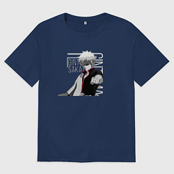 Мужская футболка оверсайз Гинтама