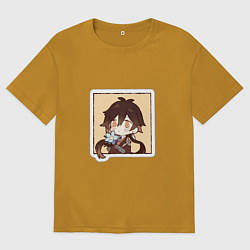 Мужская футболка оверсайз Чжун Ли