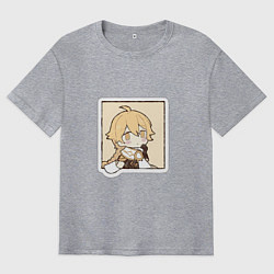 Мужская футболка оверсайз Путешественник