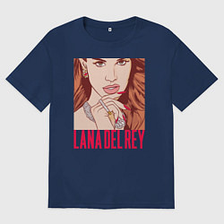 Мужская футболка оверсайз LANA DEL REY