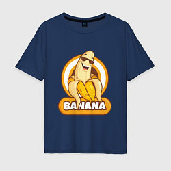 Мужская футболка оверсайз Банан