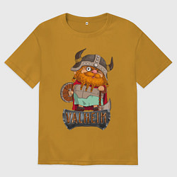 Мужская футболка оверсайз Valheim