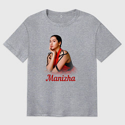 Мужская футболка оверсайз Манижа Manizha