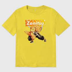 Мужская футболка оверсайз ЗЕНИЦУ ZENITSU