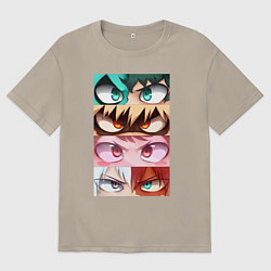 Мужская футболка оверсайз MY HERO ACADEMIA MHA