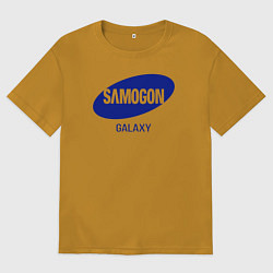 Мужская футболка оверсайз Samogon galaxy