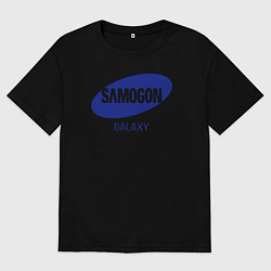 Мужская футболка оверсайз Samogon galaxy