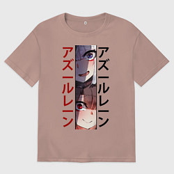 Мужская футболка оверсайз Лазурный путь