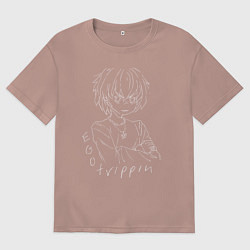 Мужская футболка оверсайз ROCKET Ego Trippin