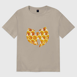 Футболка оверсайз мужская Wu-Tang Honey, цвет: миндальный