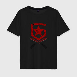 Мужская футболка оверсайз Gambit Gaming Crimson web style 202122 Кровавая па