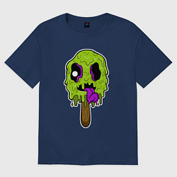 Мужская футболка оверсайз Green Ice Cream