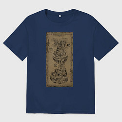 Мужская футболка оверсайз Hades World