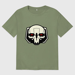 Мужская футболка оверсайз Mech BattleTech