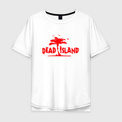 Футболка оверсайз мужская Dead island, цвет: белый