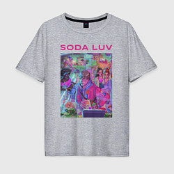 Мужская футболка оверсайз SODA LUV