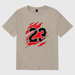 Мужская футболка оверсайз Bulls 23