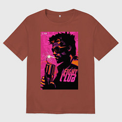 Мужская футболка оверсайз Тайлер Дёрден, Бойцовский клуб