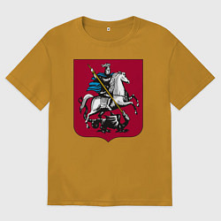 Мужская футболка оверсайз Георгий Победоносец - Герб