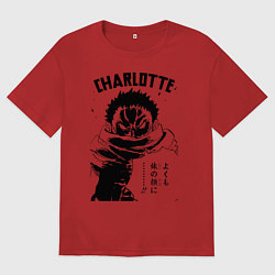 Мужская футболка оверсайз Шарлотта Катакури One Piece