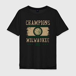 Мужская футболка оверсайз Milwaukee 2021