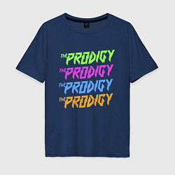Футболка оверсайз мужская The Prodigy, цвет: тёмно-синий