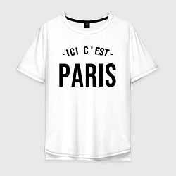 Мужская футболка оверсайз PARIS SAINT-GERMAIN