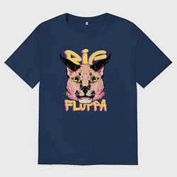 Мужская футболка оверсайз Big Cat Floppa