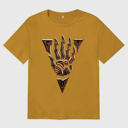 Мужская футболка оверсайз Символ Морровинда