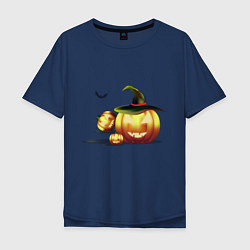 Мужская футболка оверсайз Halloween
