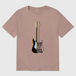 Мужская футболка оверсайз Rock star