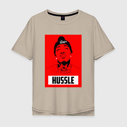 Мужская футболка оверсайз Red Hussle