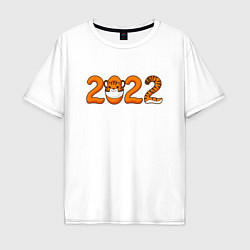 Мужская футболка оверсайз Год Тигра - 2022