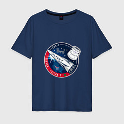 Мужская футболка оверсайз SPACE X CRS-5