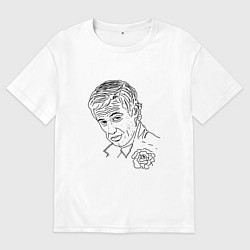 Футболка оверсайз мужская Бельмондо Babel, цвет: белый