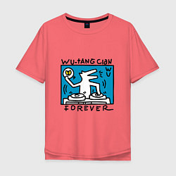 Мужская футболка оверсайз Wu-Forever