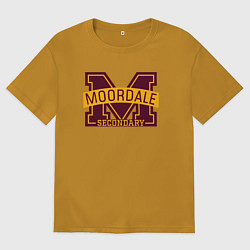 Мужская футболка оверсайз Школа Мурдейла Половое Воспитание