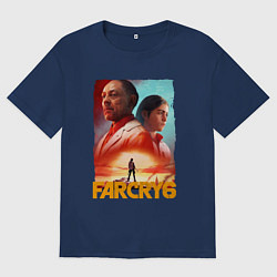 Мужская футболка оверсайз FAR CRY 6 ФАР КРАЙ 6 ПОСТЕР