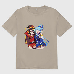 Мужская футболка оверсайз Aqua Meg